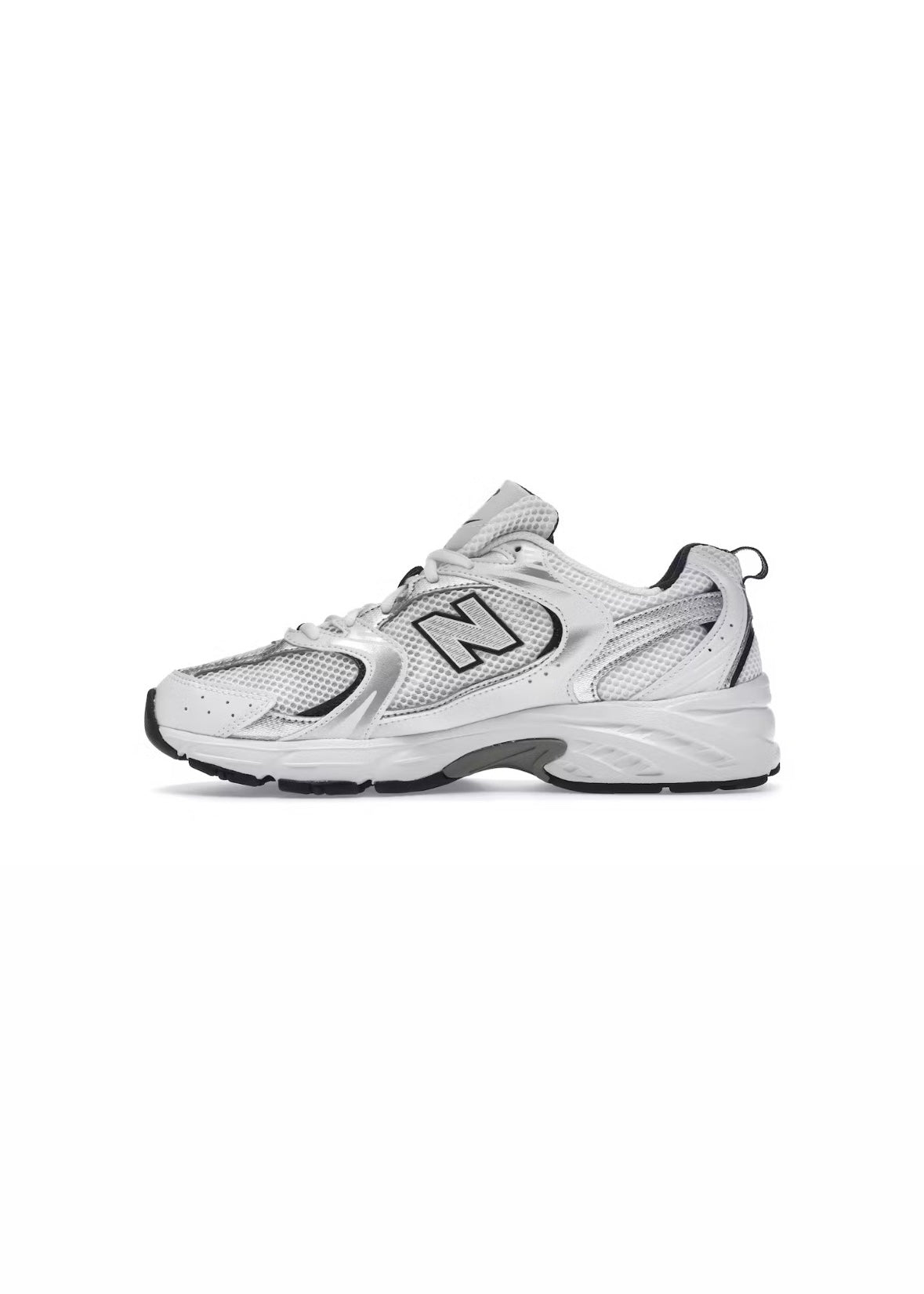 New Balance 530 White Silver Navy