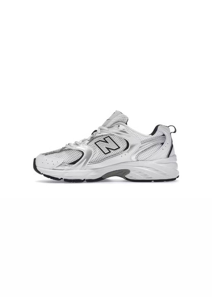 New Balance 530 White Silver Navy