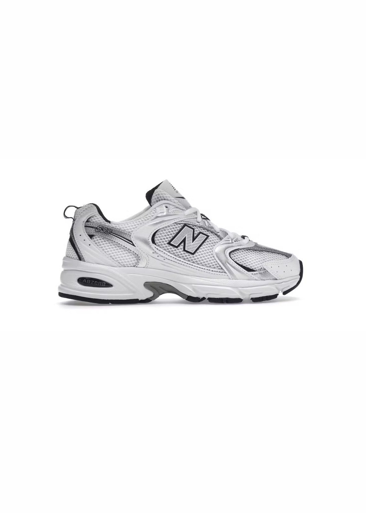 New Balance 530 White Silver Navy