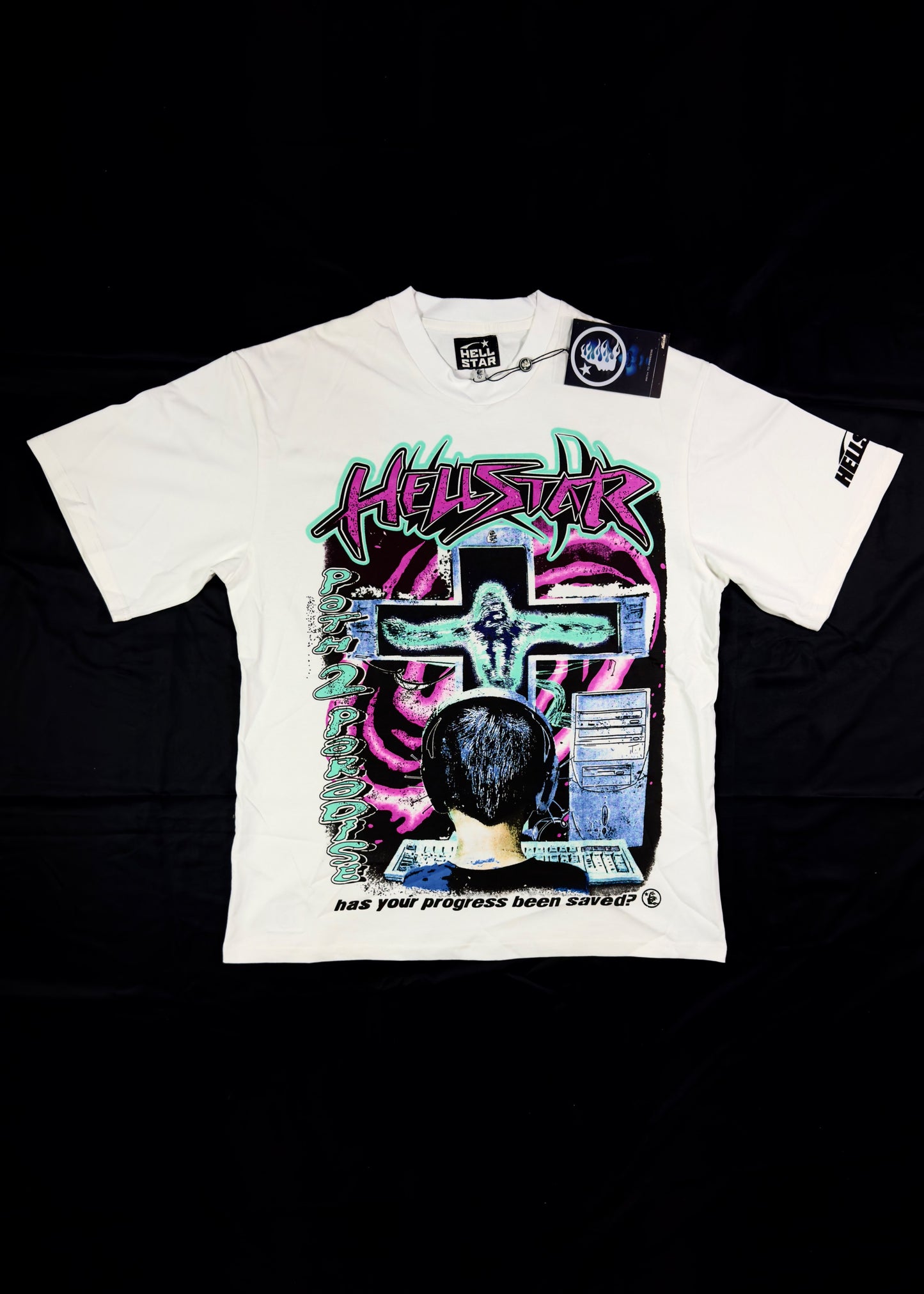 Hellstar Online White T-Shirt