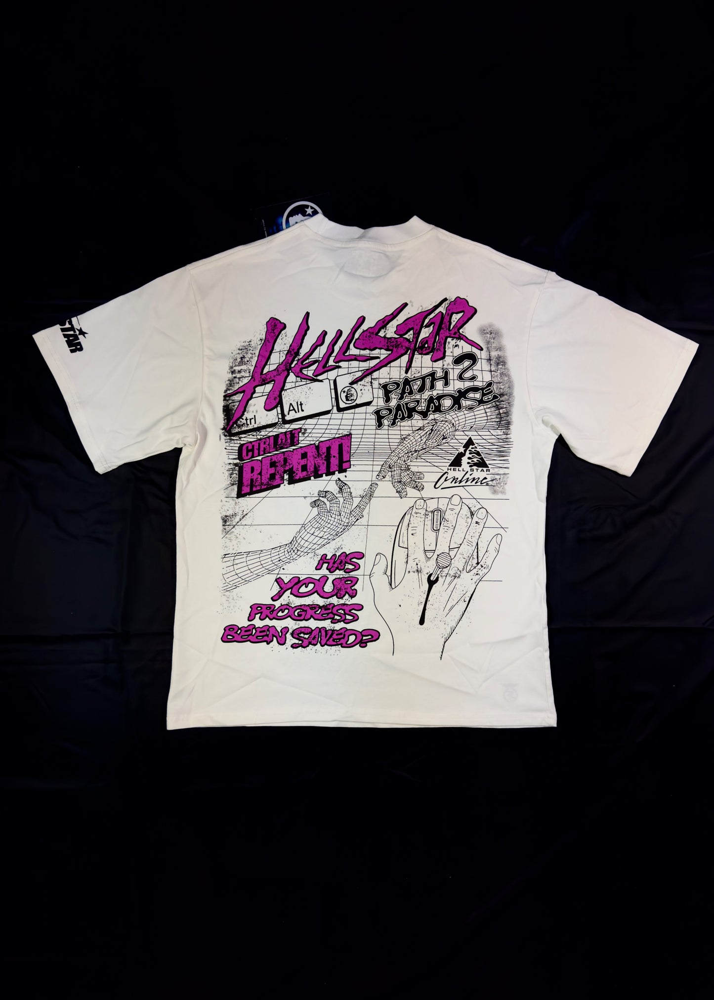 Hellstar Online White T-Shirt